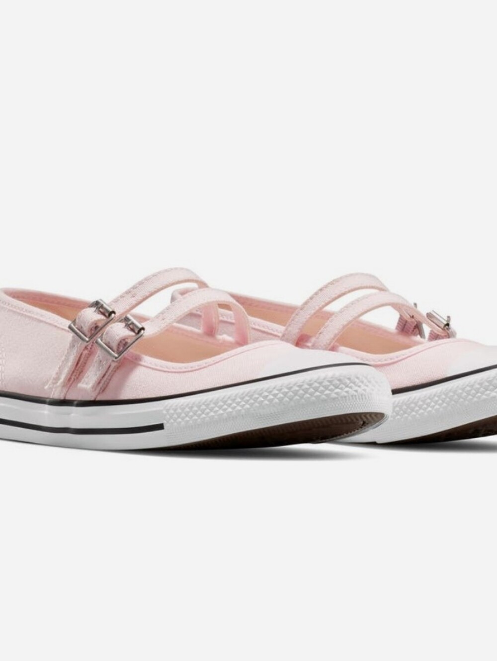 Converse All Star Dainty Mary Jane Sneakers- Sugar Berry/White - Picture 3 of 12